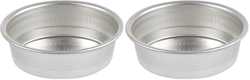 Gobel - Moule à manqué rond uni - Fer blanc - Matériau recyclable - Ø 14 cm (Lot de 2)