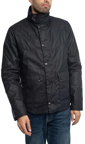 Barbour Herr Reelin vaxjacka, Blå, M