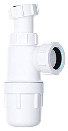 40Mm 1 1/2 Telescopic Waste Bottle Trap (76Mm Seal) Bathroom Kitchen Basin Sink