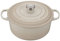Le Creuset Cocotte Signature en Fonte Émaillée avec Couvercle, 28 cm, Ronde, 6,7 L, 6,125 kg, Meringue, 21177287164430