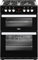 Belling Cookcentre 60DF 60cm Double Oven Dual Fuel Cooker - Black
