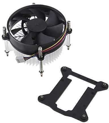 Create idea 92 mm CPU Lüfter mit Kühlkörper, Kompatibel mit Intel I3 I5 LGA 1150/1155/1156, 2200 U/min, 20 dB, 95W, Aluminium, Desktop