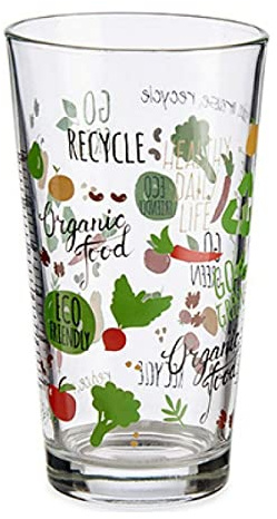 Vaso medidor organic -8,7 x 15 x 8,7 cm. - 1 unidad