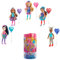Barbie Chelsea Color Reveal Fiesta, muñeca sorpresa de cumpleaños con accesorios de moda de juguete y globo (Mattel GTT26)