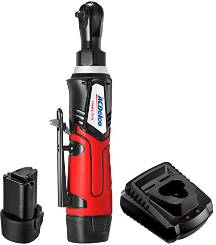 ACDelco ARW1207P G12 Series Clé à cliquet Sans Fil 1/4 10,8V Li-ion Kit D'outils électriques Avec Batterie et Chargeur (Couple de Fixation 40 N.M)