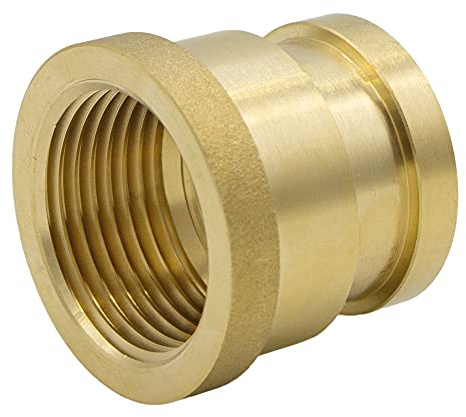 VARIOSAN Reduziermuffe 15600, 1 x 3/4 IG/IG, Messing