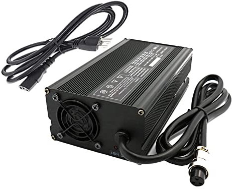JMYSD Cargador De Baterías De 36V 48V 100AH ​​Cargador De Batería De Litio De Alta Potencia Adecuado para Barredoras Eléctricas, Aspiradoras, Robots,B,36V 18A