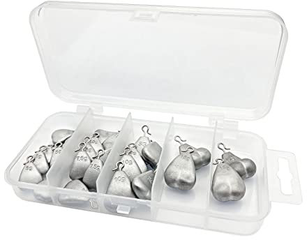 Savage Gear Balls Clip On Kit - 26 Köder Gewichte für Gummifische, Bleie für Softbaits, Angelbleie für Gummiköder