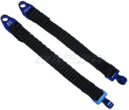 Amortiguador De Suspensión Trasera Correas Límite De Recorrido 108mm Para Traxxas 1/7 UDR Derser Racer - Azul