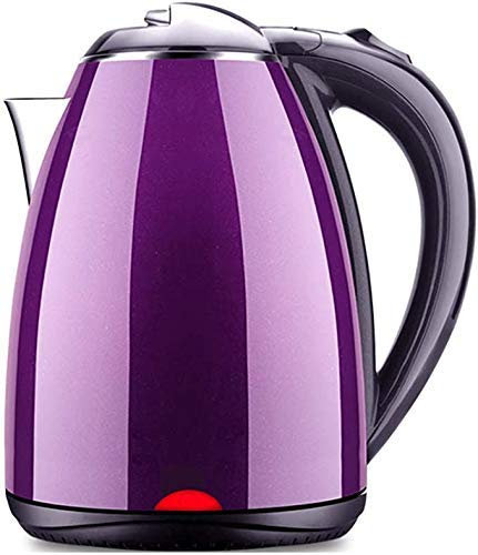 FairUo Kettles for Boiling Water–2L Capacity with Fast Boiling Led Indicator, 1500W with 360° Cordless Pirouette Base Finish Auto Shut off & Overheating Protection/Purple