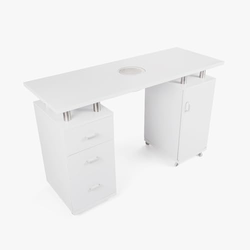Produce Shop Tibi tavolo manicure unghie estetista ventola aspiratore ruote cassettiera