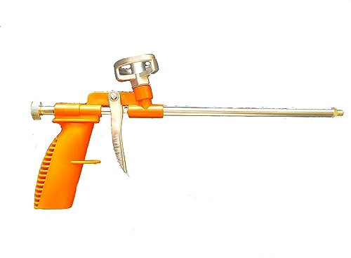 PU-Bauschaumpistole aus Metall, Dosierpistole mit ergonomischem Kunststoffgriff, für Bauschaum Dosen