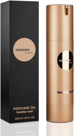 Yasmina of Beauty Lovely Oud Parfum Oil Frauen - Parfum Damen - Intensiver & Eleganter Orient Duft - 100% Alkoholfrei - Pflegende Ätherische Öle