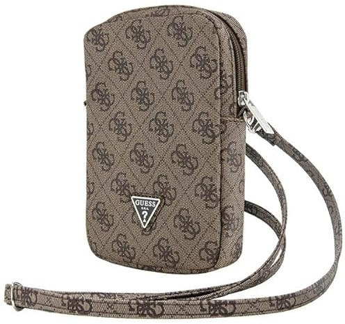 CG Mobile Guess Handytasche GUWBZP4GFTSW braun Zip 4G Triangle