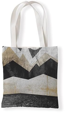 Homeyang Jutebeutel Retro Schwarzer Baum Stoffbeutel Canvas Wiederverwendbare Beuteltasche Damen Kinder Büchertasche Einkaufsbeutel mit Henkeln Stofftasche Waschbar Tote Bag 33x37 cm