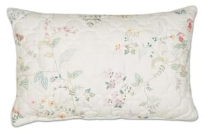 Pip Studio Quilted Zierkissen Kili Flower Weiss