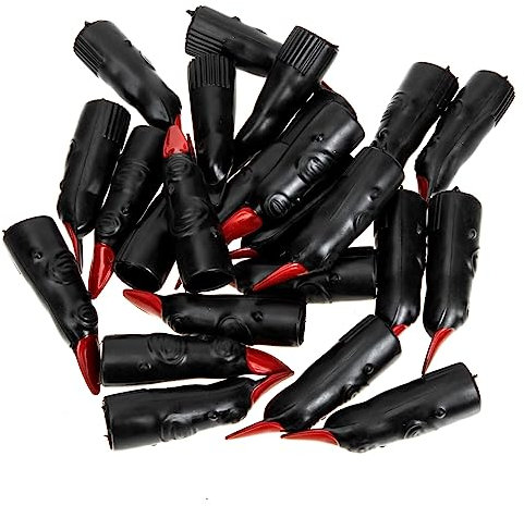 HEMOTON Stück Künstliche Nägel Schwarz Hey Grusel-Zubehör Puppenspitze Gefälschte Hexenfinger Halloween Hexenfinger Zum Lesen Kinderfinger-Kostüm Gruseliger Falscher Finger Aus