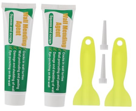 Angoily 2set Wall Repair Paste Mending Ointment for Home Use Wall Mending Ointment to Fill Cracks for Drywall Repair Patch and Brick Filler