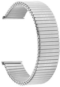 Elastisches Uhrenarmband aus Edelstahl 12 14 16 18 20 mm Metall-Stretch-Dehnungsarmband Damen Herren Universal-Ersatzarmband