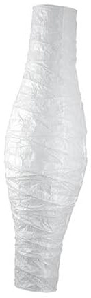 JISADER Pantalla de Lámpara de Pie de Papel, Pantalla de Lámpara de 46 Pulgadas de Alto, Lámpara de Pie de Esquina, Cubierta de Luz para Lámpara de Pie Contem