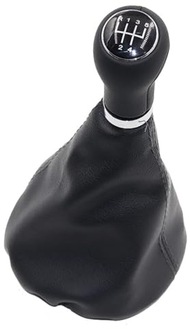 Car Schaltsack Für VW Für Fox 2005 5-Gang-Auto-Schalthebel Schaltknauf Getriebe Schaltknauf Boot Schalthebelknopf Schaltknauf Knopf (Größe : Type F)