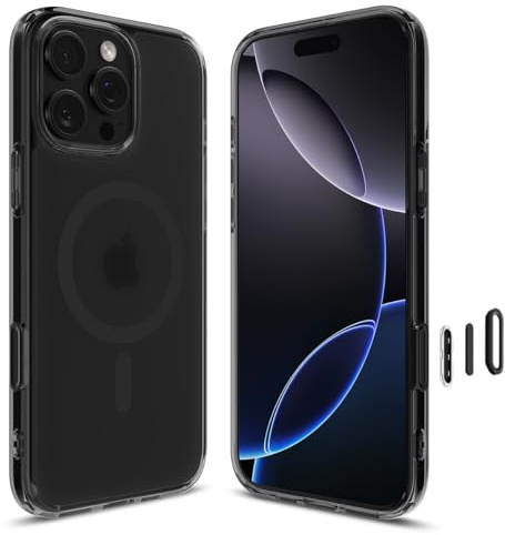 Spigen Ultra Hybrid T MagFit Case for iPhone 16 Pro [Camera Control Covered] [MagSafe Compatible] - Frost Black