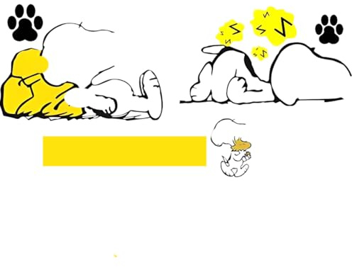 Snooky autoaufkleber lustig, Cartoon auto aufkleber groß, perfekt für Ihr Auto, weißer Aufklebersatz.