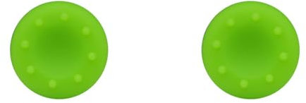 LIXSAZSE 2 pezzi Console di gioco Gamepad Thumbstick Cover protettiva in silicone Joystick Cap Accessori di ricambio per One, Verde