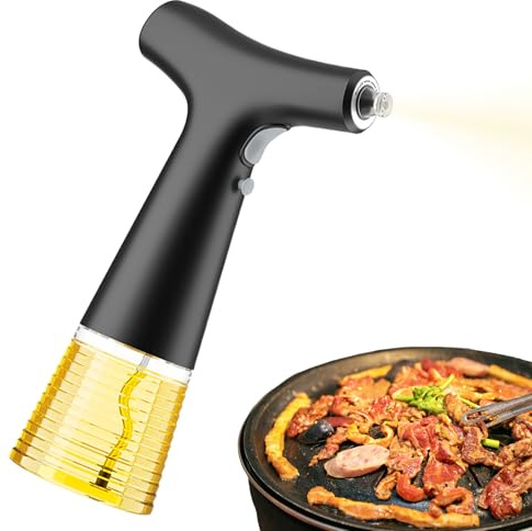 Pulverizador De Eléctrico - Pulverizador De De Oliva Recargable | Botella De Pulverización Doméstica Portátil, Botella De Pulverización Automática Para Barbacoa, Atomizador Eléctrico