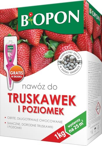 Concime fragole e fragoline 1kg - fertilizzante NPK granulare per 25m2