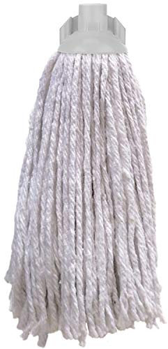 Apex Mop Lavapavimenti in Cotone Dref 220g – Attacco Universale per Manici da Scopa, Alta Assorbenza e Lunga Durata – Ideale per Pavimenti Domestici e Professionali