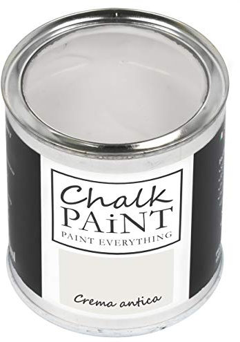 Chalk Paint Everything® Crema Antica Kreidefarbe Wasserbasis für Alle Oberflächen einfach zu verarbeiten ohne schlechten Geruch - Chalk Paint Extra Matt (250 ml)