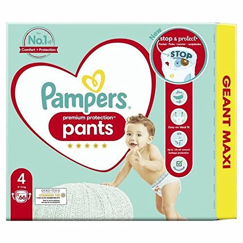 PAMPERS Premium Protection Pants Größe 4-66