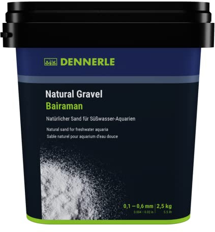 Dennerle Natural Gravel Bairaman, 0,1-0,3 mm, 2,5 kg