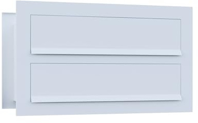 Mauerdurchwurf Briefkasten NOTO for Two in Weiß