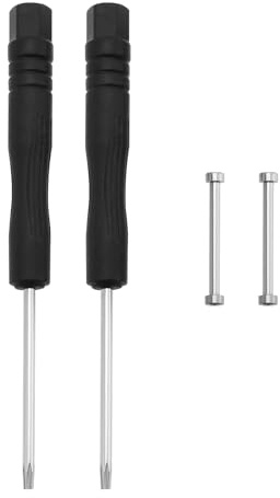 LT Easiyl 1 Kit de Réparation de Broches de Liaison de Bracelet de Montre avec 2 Tiges de Vis Métalliques Et 2 Tournevis Compatible avec Garmin Fenix Forerunner220 230 235 620 735XT Argent
