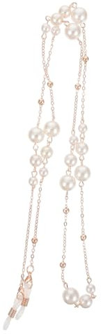 WATIIFUFU Brillen Kette Damen Brillenkette Brillendekor Brillenaccessoire Halskette Für Frauen Mädchen
