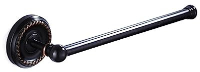 Generisch handtuchständer Messing Schwarz Handtuch Aufhänger Wand Halterung Badezimmer Regal Lagerung Rack 285 cm Länge