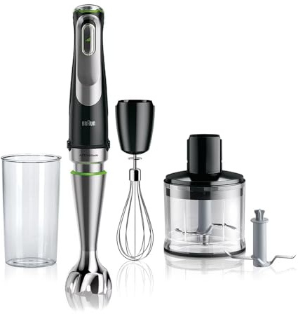Batidora de Mano Braun BRA-8021098005328 1200 W Negro, Inox