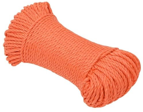 Arbeitsseil orange 3mm 500m PP