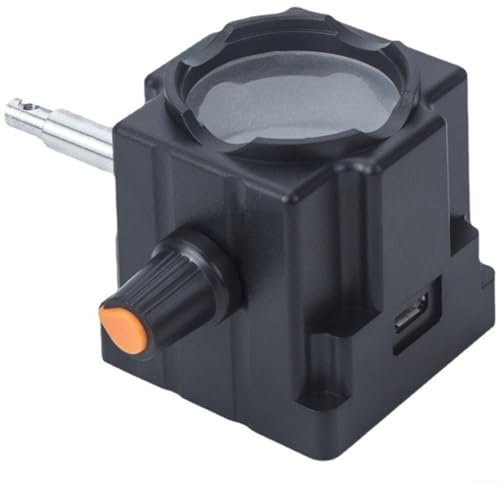 UTTASU USB-Lichtmikroskop-Lampe, Weiß, einstellbare Helligkeit, Lichtquelle für biologische Mikroskope, Stereo, Monokular-Videomikroskope, optische Instrumente, hohe Helligkeit, lange Lebensdauer