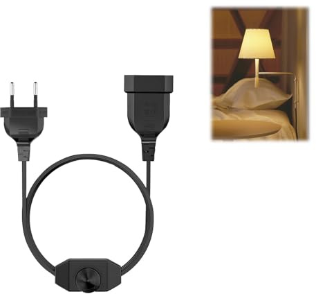 Variateurs LED Interrupteur, LED Strip Dimmer Switch, Variateur D'intensité Avec Câble, Contrôleur Gradateur, Pour Ampoule À Intensité Variable, Noir