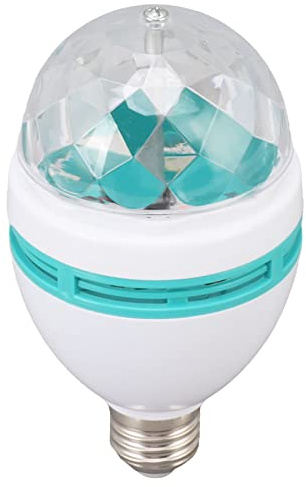 Kavolet Bombilla de Luz Estroboscópica Coloreada, Lámpara de Automático de RGB RGB para una Barra de Boda de Fiesta 85‑260V Bombilla de Baile E26 Base Safe Stable ABS PC Bulbo de Luz