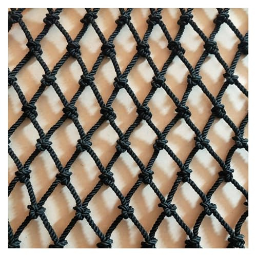 Filet de sécurité en corde pour décoration murale - Garde-corps de sécurité pour escaliers et balcons - Utilisation en intérieur/extérieur - Protection polyvalente (1 x 7 m)