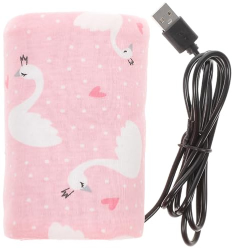 CONGARTENO Portable Milk Bottle Warmer for Baby with Lightweight Cloth Cover, Safety, Suitable for Daily Life and Outdoor Use, Compatible with Milk Bottles, Easy to Carry