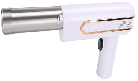 Cryfokt Máquina para Hacer Pasta Eléctrica de Mano, Máquina Prensadora de Fideos Inalámbrica 5 en 1 con Boquillas Intercambiables, para Espaguetis Caseros, Ramen, Cocina, Camping