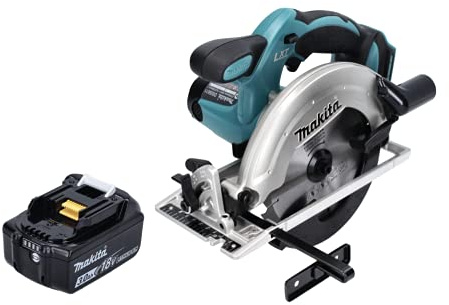 Makita DSS 611 F1 - Sierra circular de mano (18 V, 165 mm, incluye batería de 3,0 Ah, sin cargador)