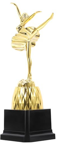 jojofuny Ballett Trophäen Gold Award Trophies Tanzsieger Trophäen Tanzwettbewerbe PREISE Award- Pokal für Game Prize Party Golden 23. 3Cm