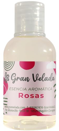 Aromatisk rosessens | Blommig och delikat doft för tvålar, krämer och ljus | Perfekt för gör-det-själv-skapelser | 250 ml