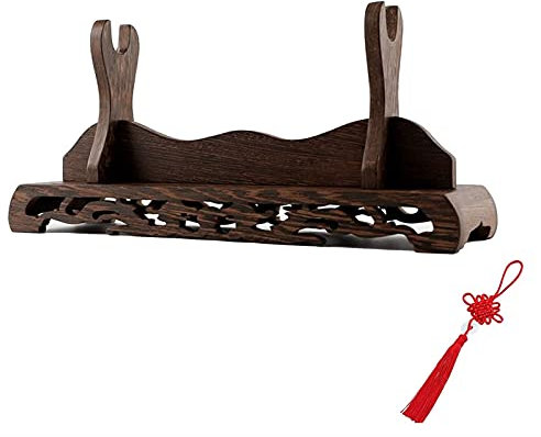 Schwertständer Waffenständer Schwertständer Schwerthalter Klassischer Waffenständer Katana Genji Samurai-Schwertklinge Mittelalterlicher Schwertständerhalter Samurai-Schwerthalter (Ebene) (Ebene)
